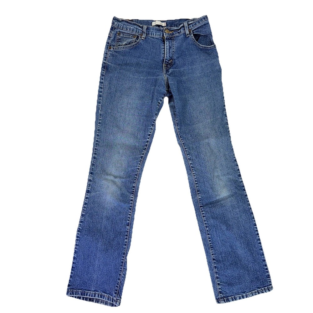 Levi's 515 Boot Cut Jeans Women's Size 6 Medium Wash Stretch Denim 28x31